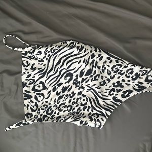 Leopard print Monokini 🤍